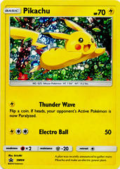 Pikachu SM04 Sequin Holo Promo - General Mills Cereal Packs